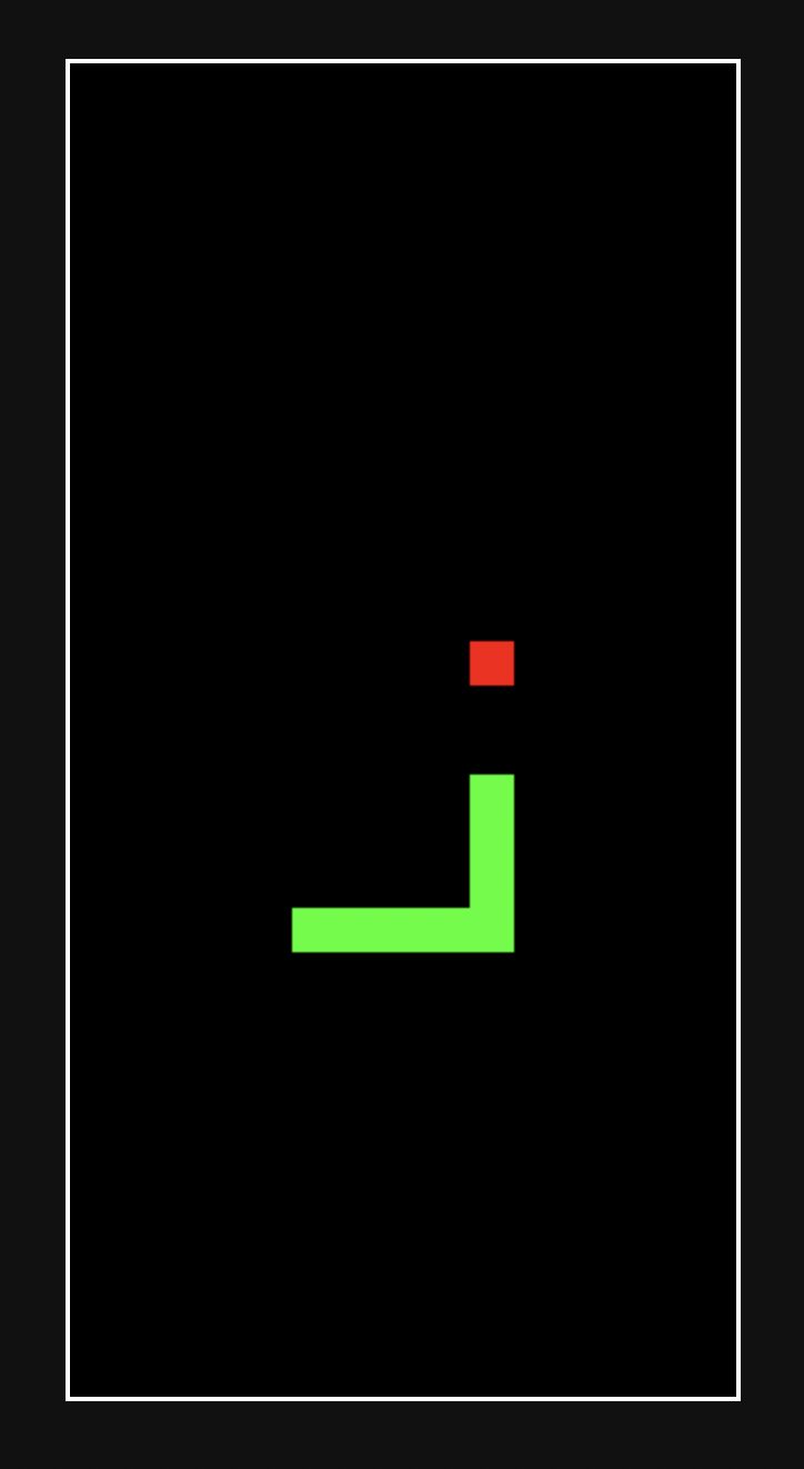 Self-playing snake game created by Qwen3